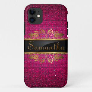 Coque iPhone 11 Parties scintillant rose iPhone 5 Mate à peine là™