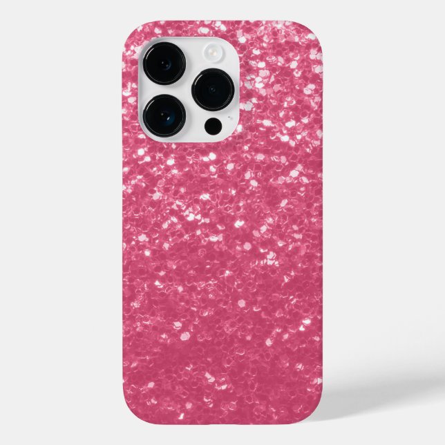 Coques Case-Mate iPhone Parties scintillant rose rose pâle (Verso)