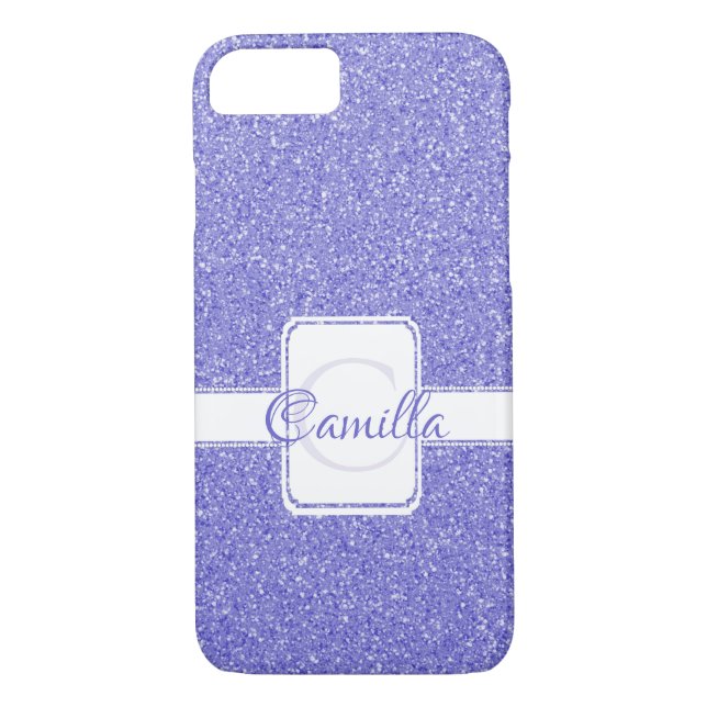 Coques Case-Mate iPhone Parties scintillant violette Coque-coque iphone pe (Dos)