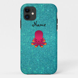 Coque Case-Mate Pour iPhone Parties scintillantes roses nommées personnalisé
