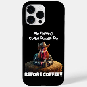 Coque Pour Pour iPhone 14 Pro Max Pas de Cocka-Doodle-Do flamboyant