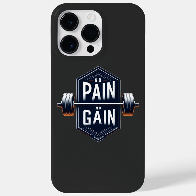 Coques Case-Mate iPhone Pas de douleur ni gain (Verso)
