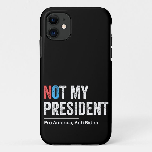 Coques Case-Mate iPhone Pas mon président (Dos)