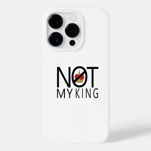 Coques Case-Mate iPhone Pas mon roi (Verso)