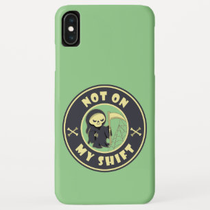 Case-Mate iPhone Case Pas sur mon poste Grim Reaper Citation d'Halloween