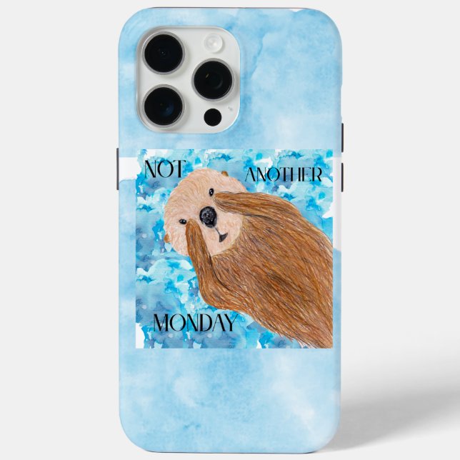 Coques Case-Mate iPhone Pas un autre lundi (Verso)