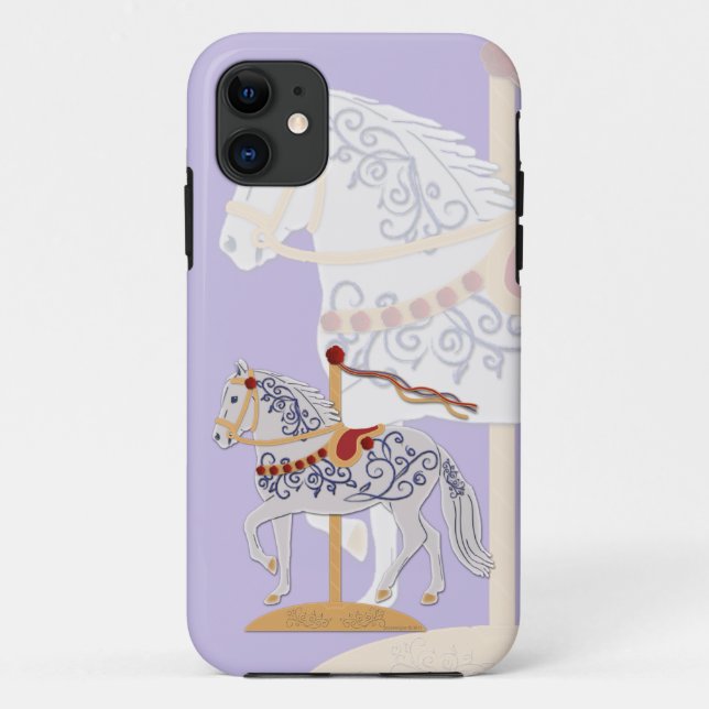 Coques Case-Mate iPhone Paso Fino Rose Défilement Carrousel Cheval (Dos)