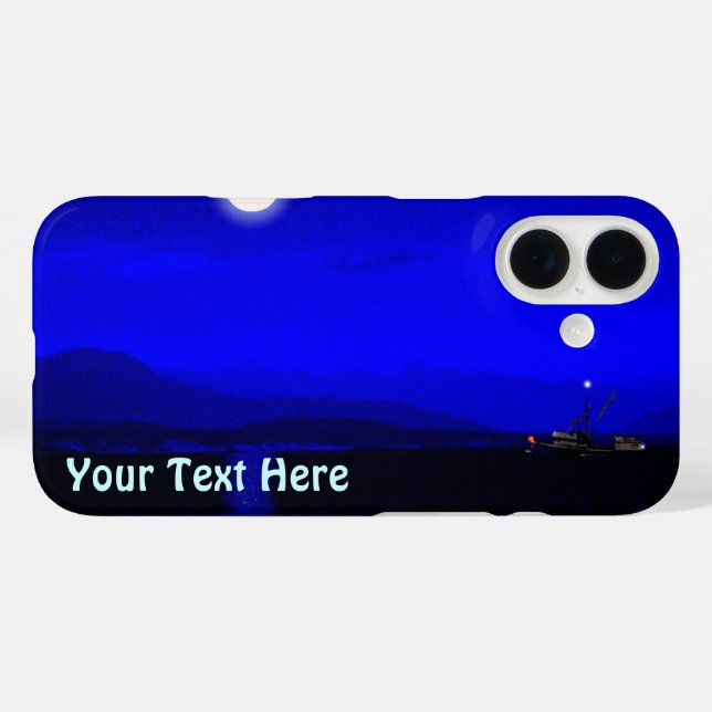 Coques Case-Mate iPhone Passage au clair de lune (Verso (horizontal))