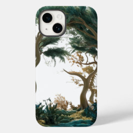 Coque Pour iPhone 14 Passerelle forestière enchantée - Artisti inspirés