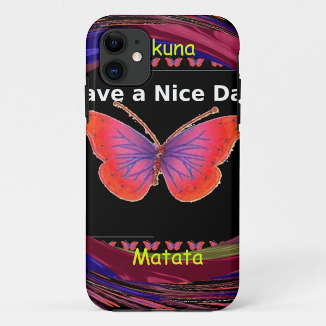 Coques Case-Mate iPhone Passez une belle journée avec Infinity Butterfly D (Dos)