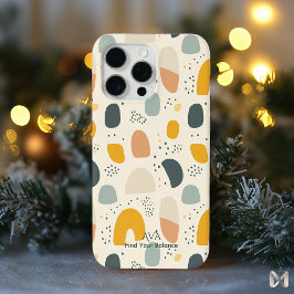 Coque iPhone 15 Pro Max Pastel Abstrait moderne - Minimaliste biologique