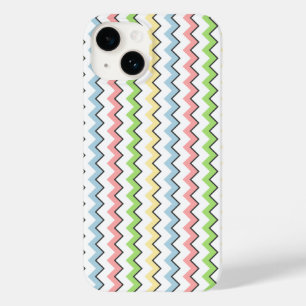 Coque Pour iPhone 14 Pastel Chevron par Shirley Taylor