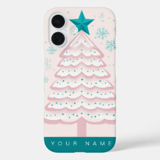Coques iPhone 16 Pastel Christmas