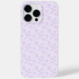 COQUE POUR POUR iPhone 14 PRO MAX PASTEL LAVENDER ROSES