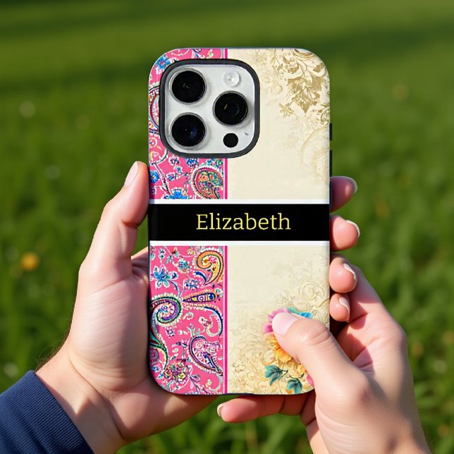 Coques Case-Mate iPhone Pastel Paisley Blooms and  Whimsical Blush  (Créateur téléchargé)