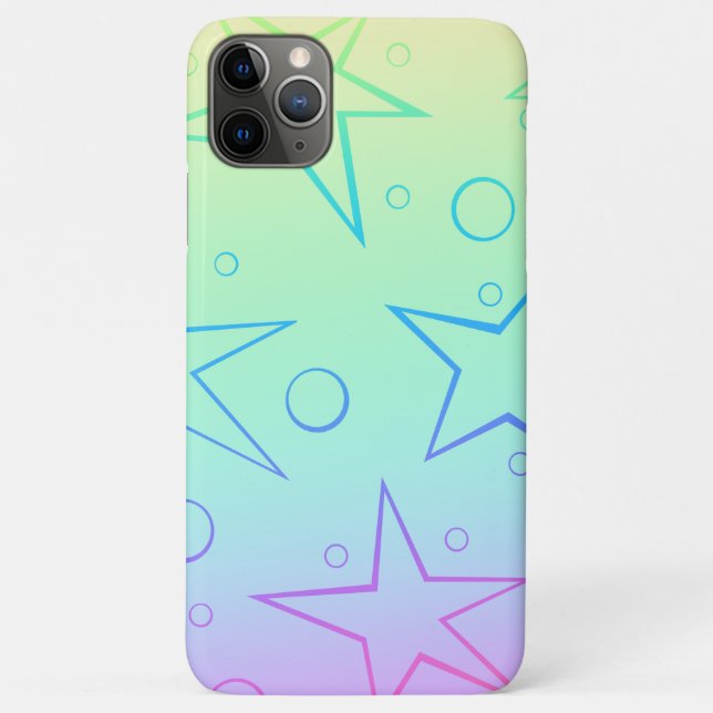 Coques Case-Mate iPhone Pastel Stars Design (Dos)