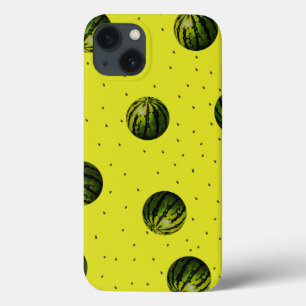 Case-Mate iPhone Case pastèque jaune avec graines