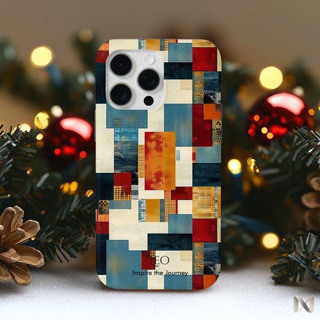 Coques Case-Mate iPhone Patchwork Géométrique Moderne – Audacieux et Inspi (Créateur téléchargé)