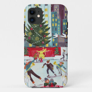 Case-Mate iPhone Case Patinage sur glace au Rockefeller Center Noël 