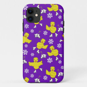 Case-Mate iPhone Case Patinage sur glace Chick Snowflake Motif