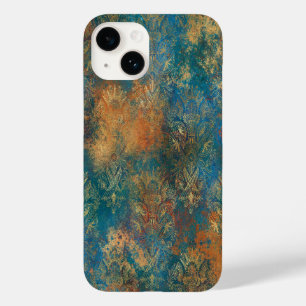 Coque Pour iPhone 14 Patine de cuivre sarcelle