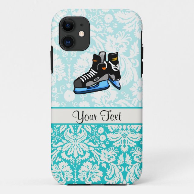 Coques Case-Mate iPhone Patins de hockey ; Damas (Dos)