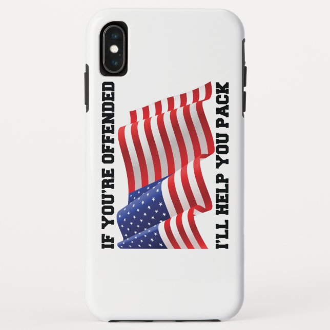 Coques Case-Mate iPhone Patriote américain  (Dos)