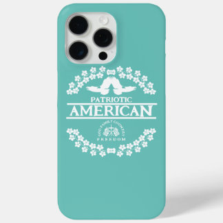 COQUE iPhone 15 PRO MAX PATRIOTIQUE AMÉRICAIN | DIEU FAMILLE PAYS LIBERTÉ