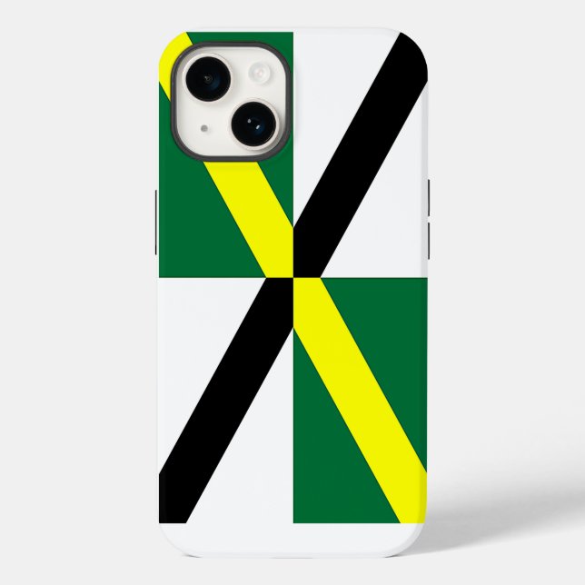 Coques Case-Mate iPhone Patriotique Apple iPhone 14 Coque-Mate, drapeau Mo (Verso)