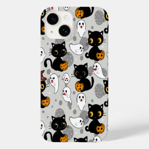 Coque Pour iPhone 14 Patrouilles éffrayantes du Citrouille fantôme