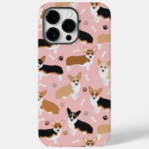 Coque Pour Pour iPhone 14 Pro Max Patrouilles et os de Chiens de Corgi