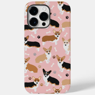 Coque Pour Pour iPhone 14 Pro Max Patrouilles et os de Chiens de Corgi