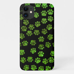 Coque iPhone 11 Patrouilles Vertes, Patrouilles De Parties scintil