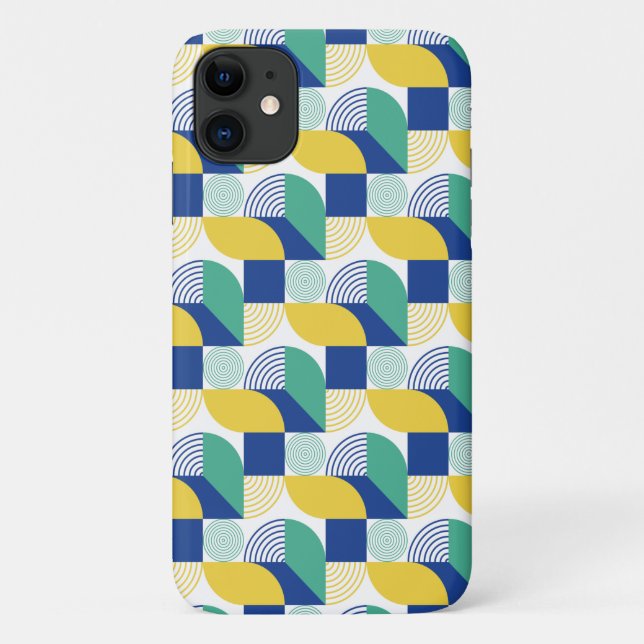 Coques Case-Mate iPhone Patters bleus (Dos)