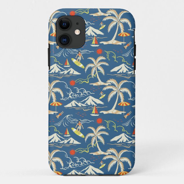 Coques Case-Mate iPhone Patters tropicaux (Dos)