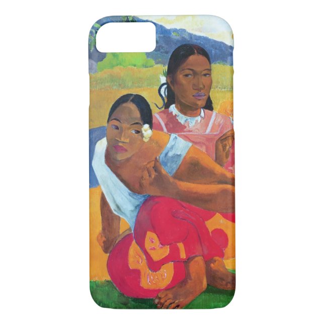 Coques Case-Mate iPhone Paul Gauguin | Nafea Faaipoipo (quand êtes vous (Dos)