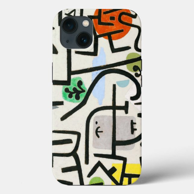 Coques Case-Mate iPhone Paul Klee Rich Harbour Expressionnisme Abstrait (Verso)