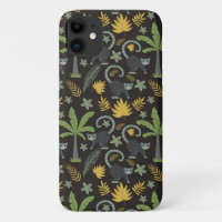 Paume de singe motif sans soudure
