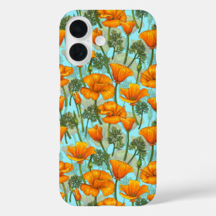 Coques iPhone 16 Pavot de Californie