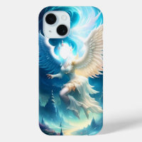 Paysage angélique avec ailes