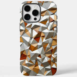 Coques iPhone 16 Pro Max Paysage du bois géométrique
