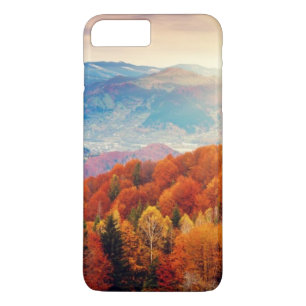 Coques Pour iPhone Paysage forestier d'automne de montagne