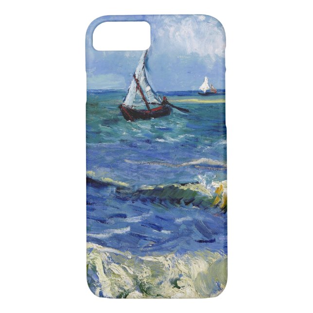 Coques Case-Mate iPhone Paysage marin de Gogh près de (Dos)