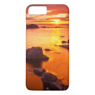 Coque Case-Mate Pour iPhone Paysage marin orange, coucher de soleil, Californi