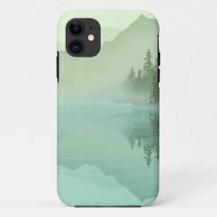 Case-Mate iPhone Case Paysage Réflexion Lac Arbres Vert