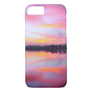 Coques Pour iPhone Paysage rose pittoresque