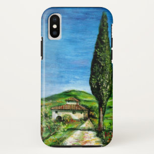 ETUI iPhone Case-Mate PAYSAGE TOSCANE / ANCIENNE FERME EN CHIANTI