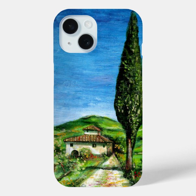 COQUES Case-Mate iPhone PAYSAGE TOSCANE / ANCIENNE FERME EN CHIANTI (Verso)