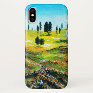 Coques Pour iPhone PAYSAGE TOSCANE AVEC POPIES, en particulier