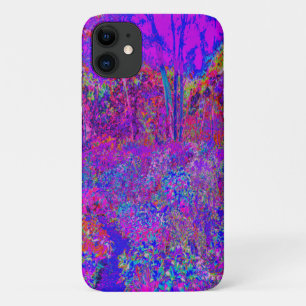 Case-Mate iPhone Case Paysage Violet Impressionniste Psychédélique